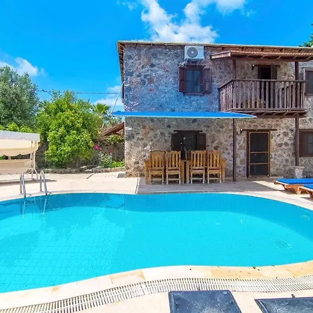 Merkezi Konumda Oezel Havuzlu Tas Villa *
