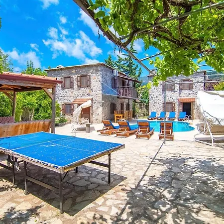 Villa Merkezi Konumda Oezel Havuzlu Tas *