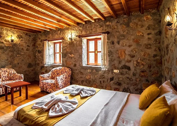 Merkezi Konumda Oezel Havuzlu Tas Villa *